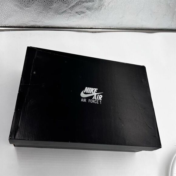 Nike Air Force 1 '07 LV8 NBA Men's Sneakers Black Size 10.5 - Picture 2 of 16